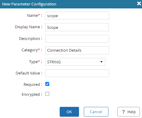 OAuth 2.0 Scope Configuration